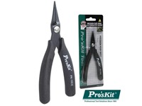 Pro's Kit Long Nose Plier 6" (150mm) with Conductive {PLR102E} [PRK 1PK-102E]