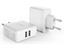 USB 2 PORT WALL CHARGER 5V 2.4A [ORICO WHC-2U-EU-WH-BP]