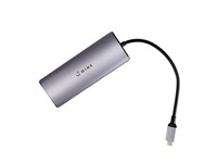 WINX CONNECT Pro 6-in-1 Type-C HUB, Ports:1xHDMI:4K@60Hz (3840×2160), 1xType-C 100W Power Delivery (20V/5A), 2xUSB3.1 (Up to 10Gbps), 1xRJ45 Gigabit Ethernet (10/100/1000Mbps), 1xType-C 3.1 (Up to 10Gbps), OS Compatibility:Windows, Linux, Android [WINX-HB111]