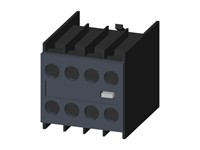 Auxiliary Switch, On The Front, 1 NO + 3 NC, .1/.2, .1/.2, .1/.2, .3/.4, Current Path: 1 NC, 1 NC, 1 NC, 1 NO [3RH2911-1HA13]