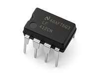 Operational Amplifier JFET INP Dual LO-OFST/DRFT 8PD [LF412CN]