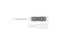 Digital Thermometer, Measuring Range: -40°C~250°C(-40°F~482°F), Resolution: 0.1°C (0.1°F), Operating Temp: 0°C~40°C (32°F~104°F), Data Hold, Max/Min Real Time, 190x29.5x15.5mm, 50.8g, IP65 [UNI-T A61]