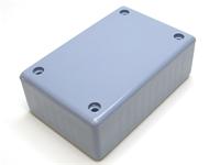 Series 10 type Multipurpose Enclosure • ABS Plastic • with Ribs • 85x56x31mm • Grey [BT1G]