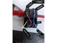 IEC C14M Inlet Snap-in with DPST 10A,250VAC Switch with Red Light. (Panel Cut Out = 39 x 27.5mm) [BDD IEC C14M SNAP-IN W/DPST RED]