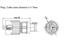 RJ45 Male Cable Mount Bayonet IP67 Coupling [XY-RJ45F6]