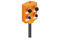 M12 (Fixcon) Actuator/Sensor Distribution Box 4 Ports with 10m Cable (Bty400p-fbp-10) [ASB 4 5-4-328/10 M]