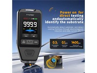 FNIRSI Car Paint Coating Thickness Gauge. 0-1400μM Measuring Range. [FNIRSI CTG-20 PAINT COAT GAUGE]