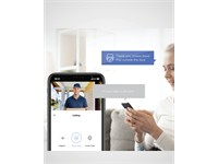 Ezviz Battery-Powered Video Doorbell 3MP+2MP, 1/2.8” CMOS, H2.65, 2D/3D DNR, Anti-tamper Alarm, Two Way Talk, Colour Night Vision, 5200mAh Rechargeable Batt, Smart Human/Motion, Detection, WiFi Chime 72dB AC110~240VAC, Supports Micro SD Card [EZVIZ CS-EP3X-R100-6E32WL]