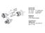 Circular Connector M12 A COD Panel Female 5 Pole Screw Clamp, PowER, M20 X 1,5 Fixing Thread 2A 125V IP67 [99-0434-500-05]