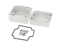 ABS Enclosure 65 x 65 x 40mm Grey Watertight [1555BGY]