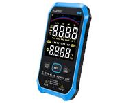 Large Screen LCD Dual Display Smart Multimeter, 10000Counts, Maximum Voltage: DC/AC 1000V RMS, Capacitance Range:0-10MF, Resistance Range: 0-100mΩ, with Battery 3.7V/1000mAh [FNIRSI S1 DIGITAL MULTIMETER]