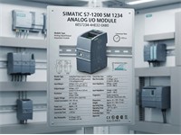 Simatic S7-1200, Analog I/O SM 1234, 4 Ai/2 Ao, +/-10 V, 14-bit Resolution Or 0 (4)-20ma, 13-bit Resolution [6ES7234-4HE32-0XB0]