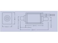 2-Position 5VDC Micro Mini Electric Solenoid Valve for Air/Gas [CMU MINI SOLENOID N/C 5VDC 204MA]