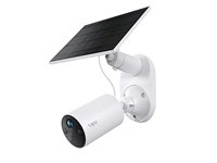 TP-LINK Tapo Solar-Powered Security Camera Kit - Camera 2K 3MP 1/2.8” CMOS Starlight Sensor-850nm IR LED (30ft /9.1m)- Color Night Vision-2xSPOT Lights-built-In Microphone & Speaker-2.4GHz Wi-Fi- Recharchable Lithium-ion Batt-Solar Panel:5.2V 2.5W, IP65 [TP-LINK TAPO TC82 KIT]