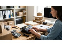 Brother P-Touch 610BT ( Desktop/Windows 8.1/ 10 / 11 / Mac OS X 10.15/ 11/ 12, USB, Bluetooth,7 lines, 6-24mm Tape TZE ) (9 Volt Adapter Included) [BRH PTD-610BT]