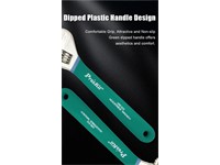 Wrench 6" (150mm) Adjustable Insulated Handle 19mm Jaw Opening {WRN026} [PRK 1PK-H026]