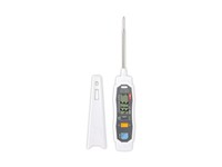 Digital Thermometer, Measuring Range: -40°C~250°C(-40°F~482°F), Resolution: 0.1°C (0.1°F), Operating Temp: 0°C~40°C (32°F~104°F), Data Hold, Max/Min Real Time, 190x29.5x15.5mm, 50.8g, IP65 [UNI-T A61]