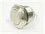 VANDAL RESISTANT PUSH BUTTON SW 19mm MOM  FLAT BUTN. 1n/o 2A-36VDC -IP65- STAINLS STEEL - SCW TERM. (ANTI VANDAL) [AVP19FWM1S]