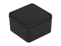 Diecast Aluminium Black 51X51X31 [1590WLBBK]