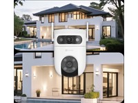 EZVIZ Smart Home WiFi Camera Pan & Tilt Dual Lens 3MP 30m IR, 1/3” CMOS, H2.65, PAN:350°, Tilt:80°, 3D DNR, WDR, AI Human/Vehicle Shape Detection, Two Way Talk, Dual 2K, Supports Micro SD up to 512GB, 1xRJ45 10/100M Port, PSU12V1.5A, WIFI6 [EZVIZ CS-H9C-R105-8H33WFL]