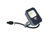 SMD LED Floodlight 10W 4000K Natural White 1400 Lumens, 110° Beam Angle, 2KV Surge Protection, IK07, Rated Life Hours:50 000hrs, IP65, 185~265VAC, 92x120x34mm, 238g [MAJ ALF10NW]