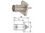 Panel Mount Square Flange BNC Socket • 50Ω • Solder [51K401-200A4]