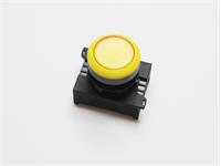 Push Button Actuator Switch Illuminated Latching • Yellow Flush Lens • Yellow 30mm Bezel [P301LYY]