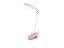 FOREST LED FLEXIBLE USB CLIP-ON DESK LAMP 2.5W 6KK 50/60Hz 150LM 15000HRS DIMMABLE PINK 63X230X368mm [FRL MLS-UL-1007D-PK]