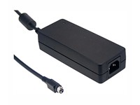 Meanwell Desktop Power Supply 12V 8.5A 120W , O/P:85-264VAC , 4 Pin Mini Din Plug , LED Indicator , Built-in Active PFC Function ,167x67x35mm [GST120A12-R7B]