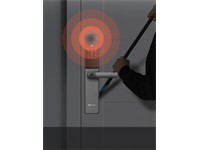 EZVIZ Smart Fingerprint Door Lock, Metallic Grey, Unlocking Method: Passcode / Proximity Card / Mechanical Key (For Emergency), 2.4GHz WiFi, Bluetooth, Lift-Up Lock Body, Type-C charging, aluminium alloy, 8xAA Alkaline Batt, IP65 (Front Panel) [EZVIZ CS-DL05]