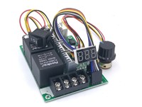 PWM Adjustable DC Motor Speed Controller with LED Digital Display for 10-55V Motors [CMU DC MOT CONTR 40A 10-55V+DISP]