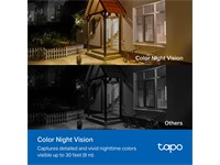 TP-LINK Tapo Solar-Powered Security Camera Kit - Camera 2K 3MP 1/2.8” CMOS Starlight Sensor-850nm IR LED (30ft /9.1m)- Color Night Vision-2xSPOT Lights-built-In Microphone & Speaker-2.4GHz Wi-Fi- Recharchable Lithium-ion Batt-Solar Panel:5.2V 2.5W, IP65 [TP-LINK TAPO TC82 KIT]