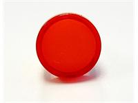 Ø18mm Red Round Translucent Lens [T1800RD]