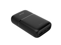 WINX GO Simple 10000mAh Power Bank, Battery: Li-Polymer 10000mAh, Micro Input: DC5V2.1A, Type-C Input/Output: DC5V/2.1A, USB 1 Output: DC5V/1A, USB 2 Output: DC5V/2.1A , Protection Features: Short Circuit, Over-Charge & Over-Discharge [WINX-PB107]