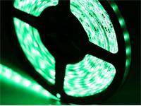 [Discontinued] LED FLEXIBLE STRIP SMD3528 60Leds/4,8W p/m GREEN 7-8LM IP20 NON W/PROOF 8mm. 5MT/REEL [LED 60G 12V N/WPR]