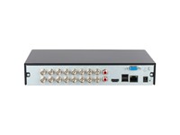DAHUA 16CH DVR WiZSense Penta-Brid 1080N/720P HDCVI/AHD/TVI/CVBS/IP, H.265+/H.265, 1 SATA Port Up to 16TB, 32Kbps~4096Kbps, HDMI/VGA, 2xUSB2.0 Ports, 1xRJ45 10/100Mbps, SMD Plus, iOS Android, ONVIF 24.06, 12VDC2A, 2600×231×47mm [DHA XVR1B16-I/T]