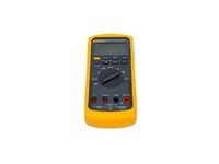 Industrial Multimeter 1000V 10A AC/DC (20A for 30 Seconds Max), True RMS, RES:50MΩ, CAP:9,999 µF, FREQ:200KHz, Duty Cycle:99.9%, Temp:-200.0°C~1090°C, Conductance:60.00nS, Diode:3V, Resolution:1MV, EN 61010–1 to 1000V CATIII, 600V CATIV, 355g [FLUKE 87-V]