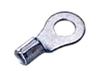 RING TINNED LUG - CABLE SIZE 1.5mm -STUD(6mm)  BARREL(ID=1.9mm : OD=3.8mm : L=7mm) SPADE (L=9mm : HOLE TO END=6mm : W=9mm) {HT16} [LRS19060]