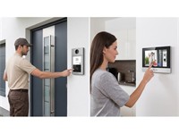 Hikvision IP Video Intercom Kit 1:1, 7inch Touch TFT Screen, 2MP HD camera, Built-in Omni-Directional Microphone [HKV DS-KIS604-P]