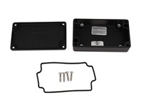Watertight Diecast Aluminium Enclosure Black 115x66x30mm Watertight IP66 [1550Z106BK]