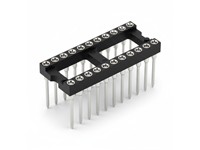 PRECI Socket DIL W/W5SN,25AU(19) [123-91-422]