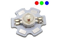 Welded 20mm-4Pins Board-3W-RGB [HKD STAR POWR LED RGB 3W 3,5V]