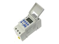 DIGITAL DIN RAIL TIMER 12VDC 16A PROGRAMMABLE 24H/7DAY WITH LCD DISPLAY [TM-615]