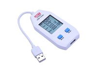 USB Pocket-Sized USB Type-A Tester, Data/Charging Protocol:2.0/3.0, Voltage Range:4~24VDC, RES:0.01V, Current Range:0.05~3ADC, Res:0.01A, USB Data Cable Voltage:(D+, D-) 0~3.3V, LCD Display, Capacity:0~99999mAh, 50.6g [UNI-T UT658A]