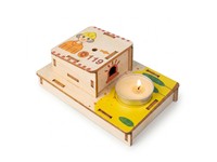 When The Flame Sensor Detects The External Fire Source, The Indicator Lights Up And The Buzzer Sounds An Alarm. Please Note That Batteries And A Candle Are Not Included [EDU-TOY FIRE EXTINGUISHER KIT T1]