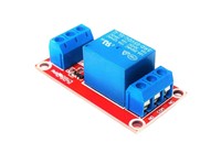 5V 1 CHANNEL HIGH/LOW LEVEL TRIGER RELAY MODULE WITH OPTOCOUPLER [BMT RELAY BOARD 1CH 5V RED H/L]