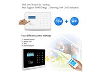 SEE :   INT-GSM+WIFI+RFID ALARM KIT 80+2                                                    INTEGRA GSM+WIFI ALARM KIT WITH RFID AND TOUCH LCD SCREEN ,10 WIRELESS ZONES (10 SENSORS PER ZONE) +2WIRED ZONES ,SUPPORTS MAX 10 REMOTES+10 RFID TAGS [INT-GSM+WIFI+RFID ALARM KIT100+2]