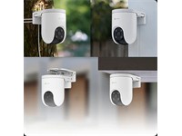 Ezviz Smart Home WiFi Camera PAN & Tilt 5MP 4mm Lens, 30m IR, 1/2.7” CMOS, H.265, PAN:350°, TILT:80°, 3D DNR, WDR, AI-Powered Human/Vehicle Shape Detection, Two Way Talk, 3K RES, Supports Micro SD Card up to 512GB, 1xRJ45 10/100M, PSU12V1A [EZVIZ CS-H8C-R200-1J5WKFL]