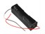 1X18650 Battery Holder with Open Wire Leads [CMU 1XLC18650 BATT HOLDER W/WIRE]