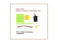 STREET LIGHT CONTROL KIT , THIS KIT USES THE DIFFERENT CHARACTERISTICS OF THE LIGHT AND DARK RESISTANCE OF THE PHOTOSENSITIVE DEVICE TO CONTROL THE BRIGHTNESS AND DARKNESS OF THE LAMP [EDU-TOY STREET LIGHT CONTROL KIT]